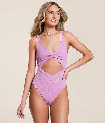 New Wave Jacquard Swimsuit