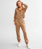 Surf Queen Cropped Hoodie