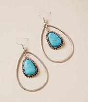 Turquoise Teardrop Earring