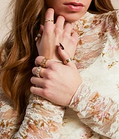 6 Pack Glam Ring Set