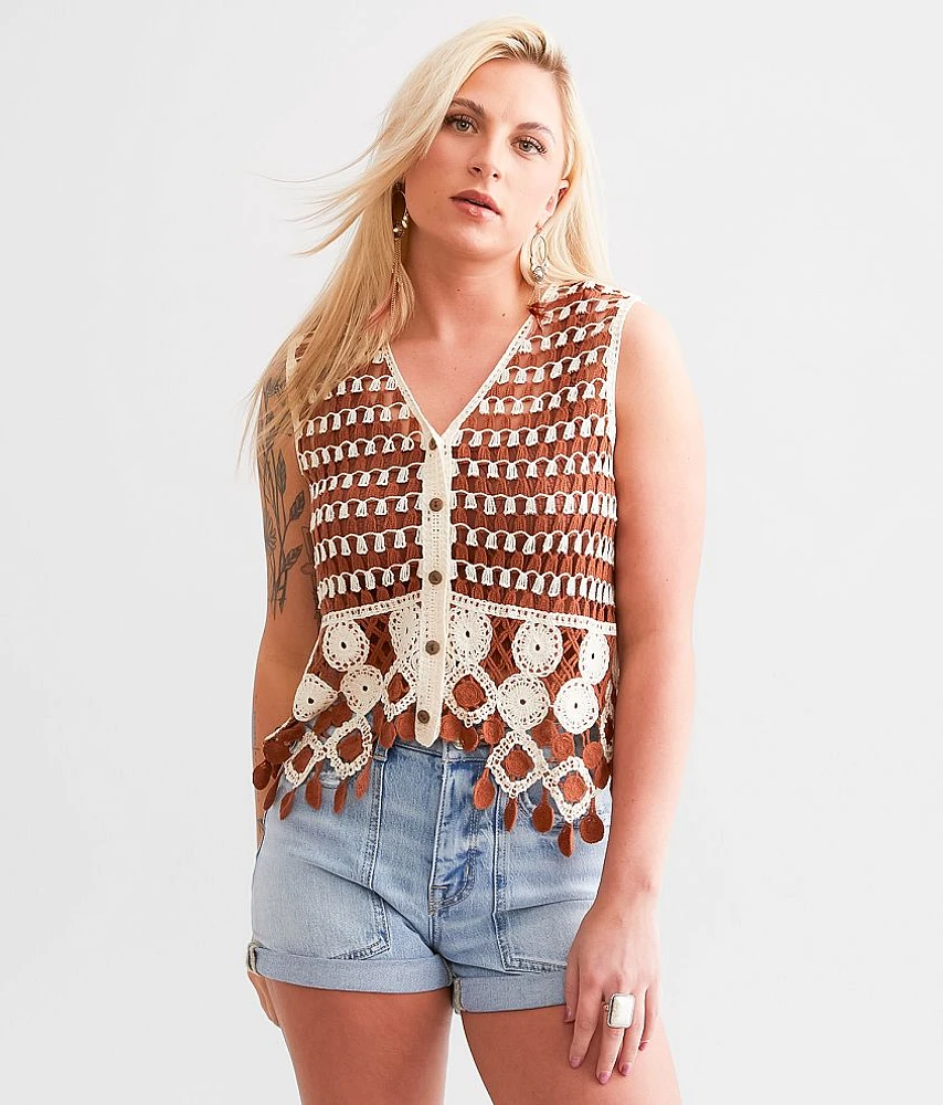 Daytrip Crochet Tank Top