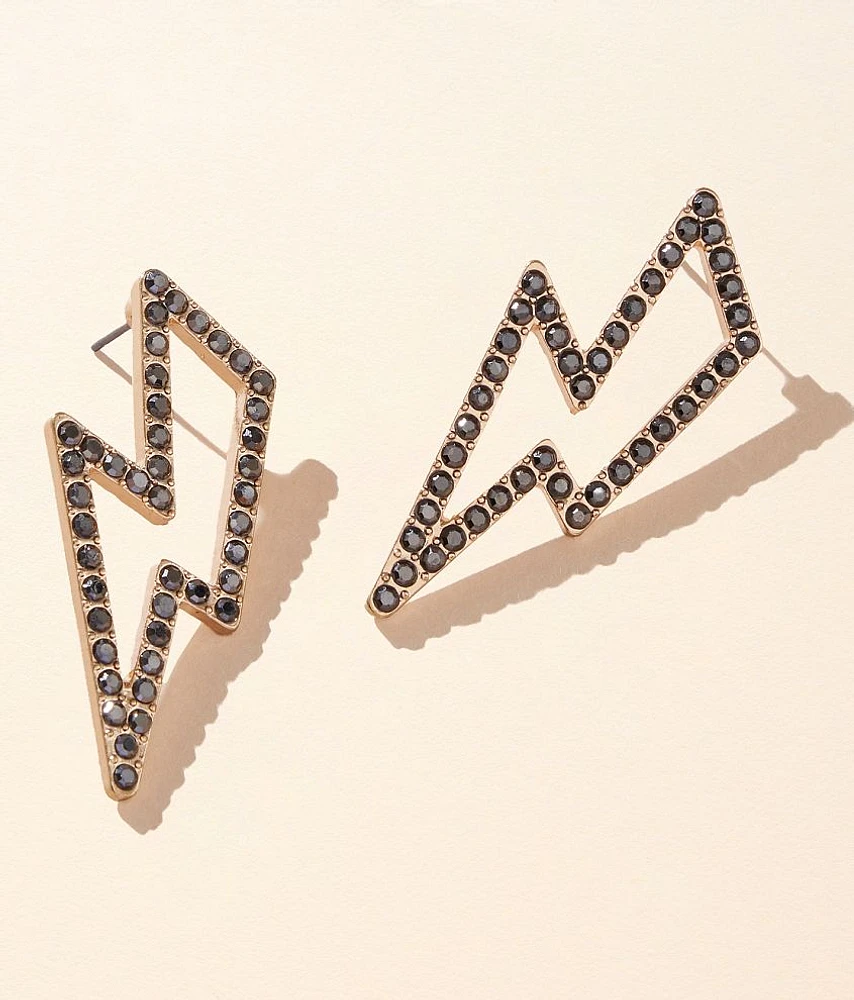 boutique by BKE Glitz Lightning Bolt Earring