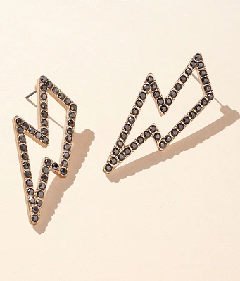 boutique by BKE Glitz Lightning Bolt Earring