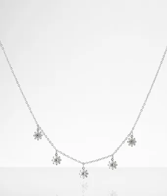 boutique by BKE Dainty Flower Necklace