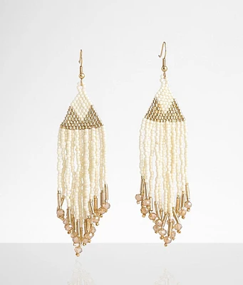 BKE Seed Bead Drop Earring