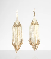 BKE Seed Bead Drop Earring