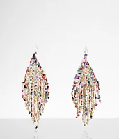 boutique by BKE Seed Bead Fringe Earring