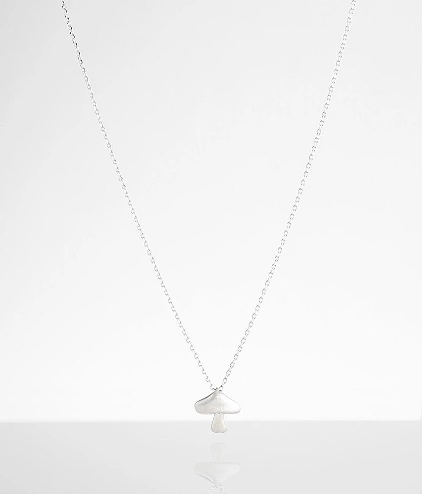 boutique by BKE Dainty Mushroom Necklace