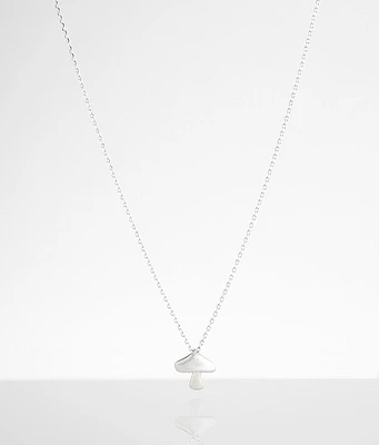 boutique by BKE Dainty Mushroom Necklace