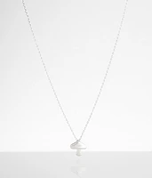 boutique by BKE Dainty Mushroom Necklace