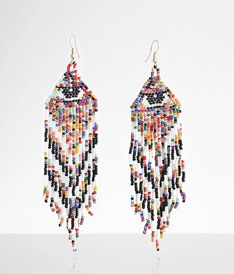 boutique by BKE Fringe Drop Earring