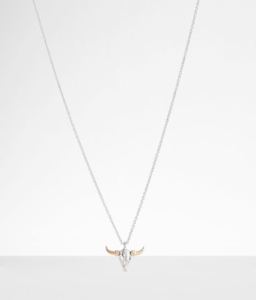 boutique by BKE Steer Head Necklace