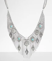 Statement Fringe Necklace