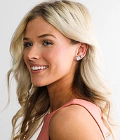 3 Pack Square Earring Set
