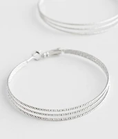 Layered Hoop Earring