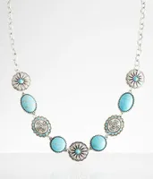 boutique by BKE Western Turquoise Necklace