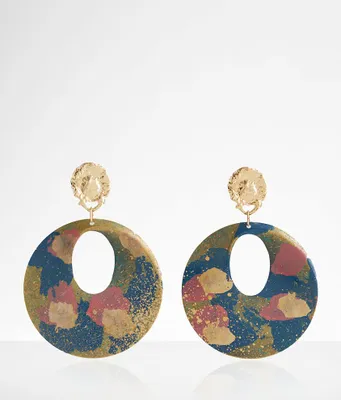 boutique by BKE Painted Metal Earring