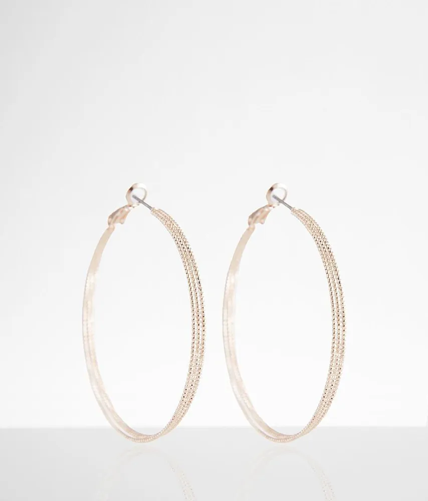 boutique by BKE Hoop Stud Earring