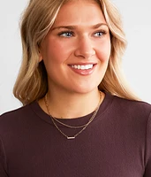 Dainty Tiered Necklace