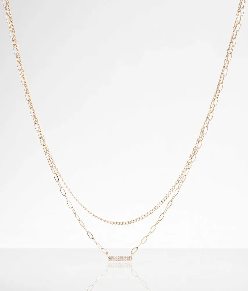 boutique by BKE Dainty Tiered Necklace