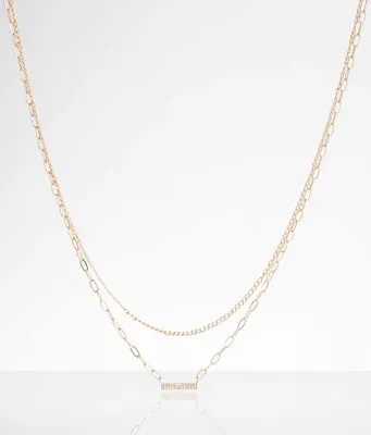 boutique by BKE Dainty Tiered Necklace