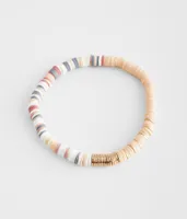 BKE Disc Bead Bracelet