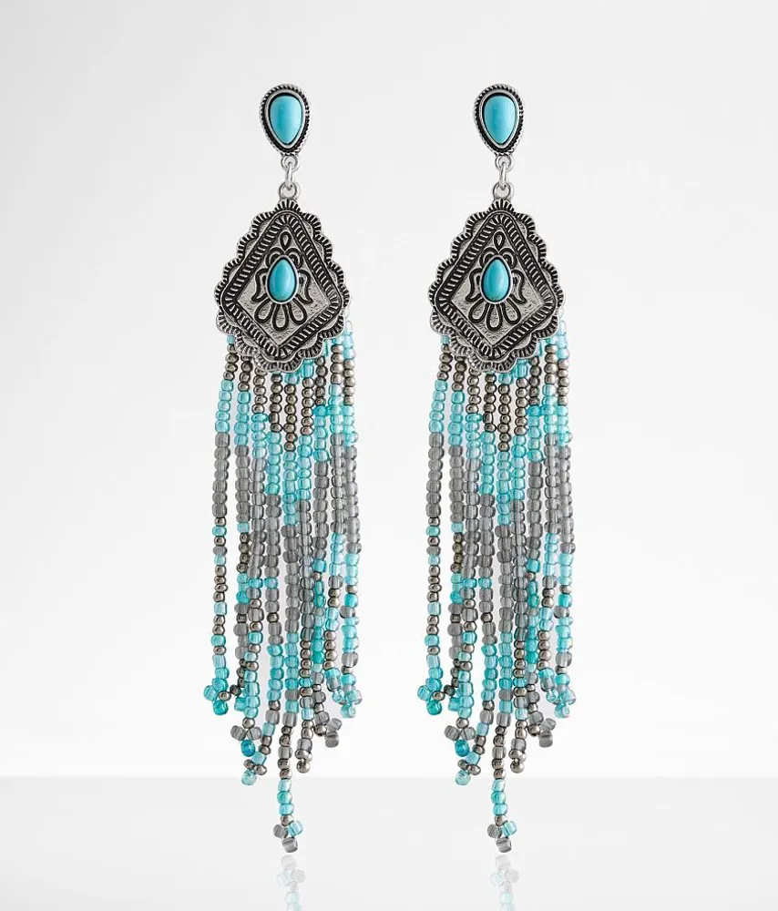 boutique by BKE Western Fringe Earring