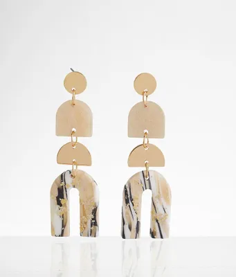 boutique by BKE Tiered Shimmer Earring