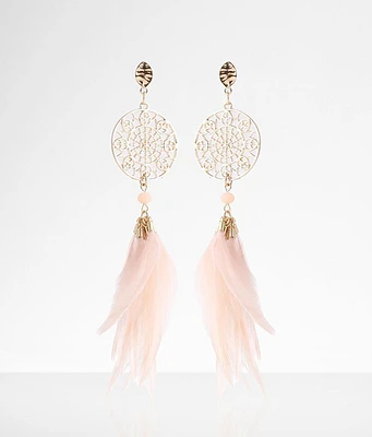 boutique by BKE Feather Earring