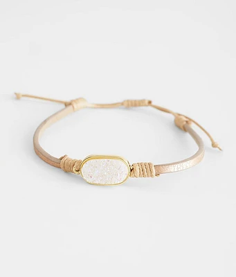 BKE Druzy Stone Bracelet