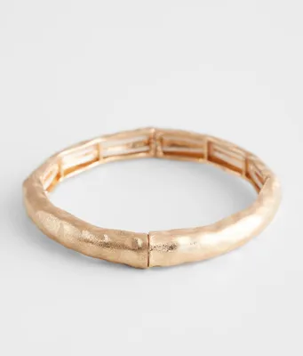 BKE Hammered Metal Bracelet