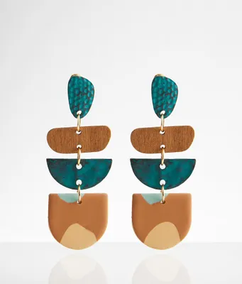 boutique by BKE Patina Earring