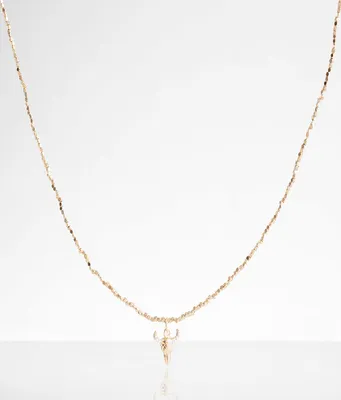 boutique by BKE Glitz Steer Necklace