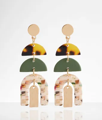 boutique by BKE Resin Arch Earring