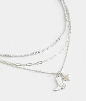 Tiered Western Necklace