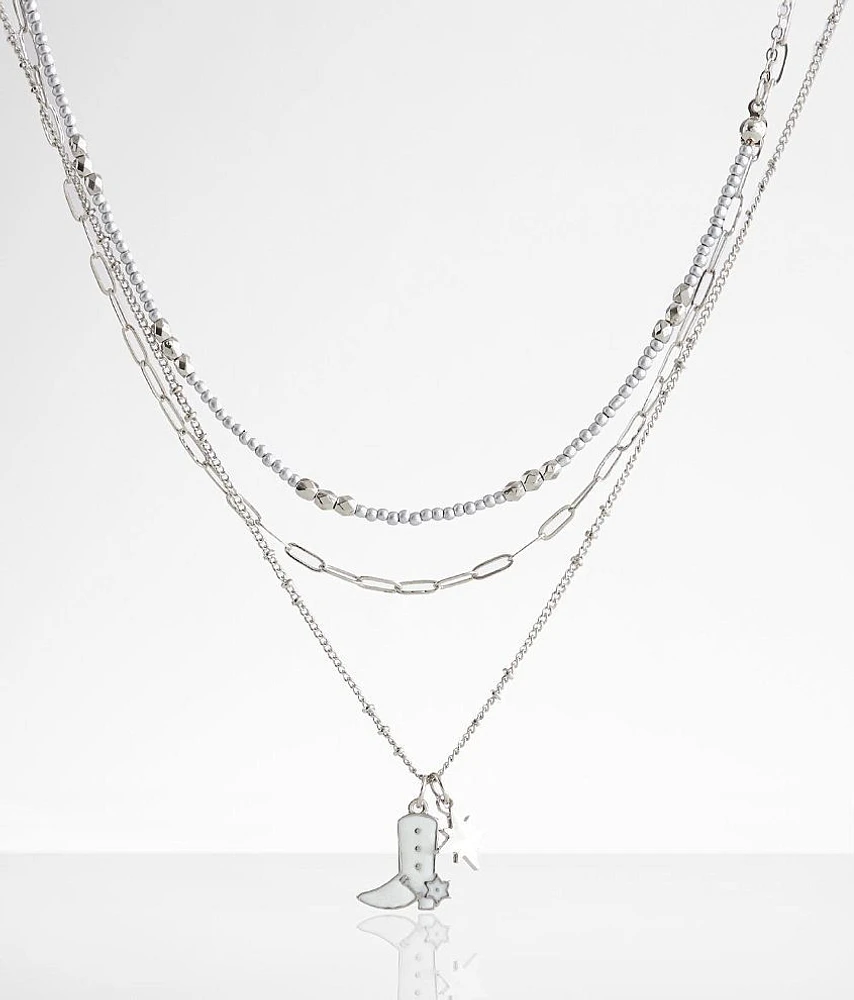 Tiered Western Necklace