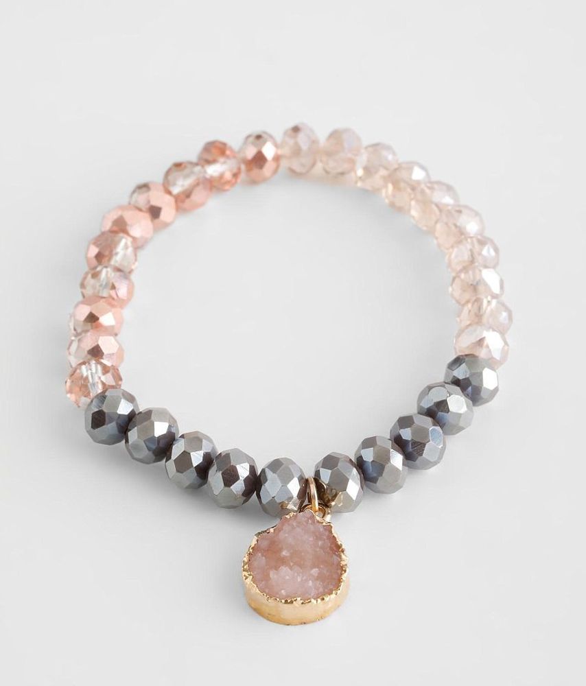 BKE Druzy Stone Bracelet