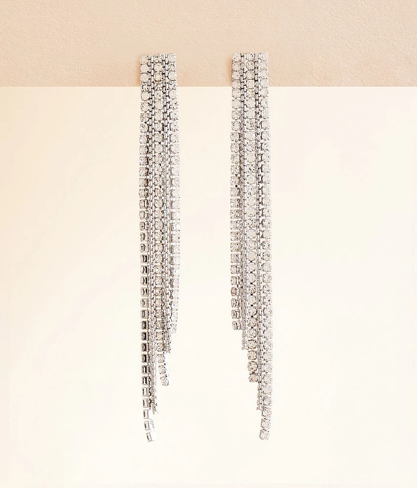 boutique by BKE Glitz Fringe Earring