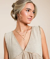 3 Pack Clover Necklace Set