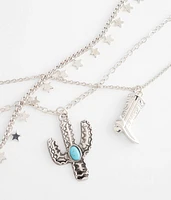 3 Pack Western Necklace Set