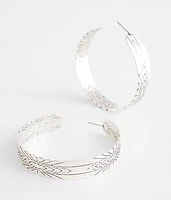 Western Hoop Earring