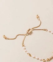 Glitz Cross Slider Bracelet