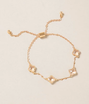 Clover Slider Bracelet
