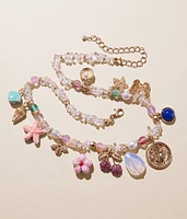 Beaded Charm Necklace