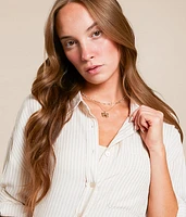 2 Pack Bow Necklace Set