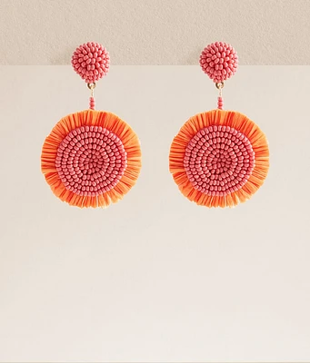 boutique by BKE Raffia Earring