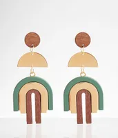 boutique by BKE Arched Earring