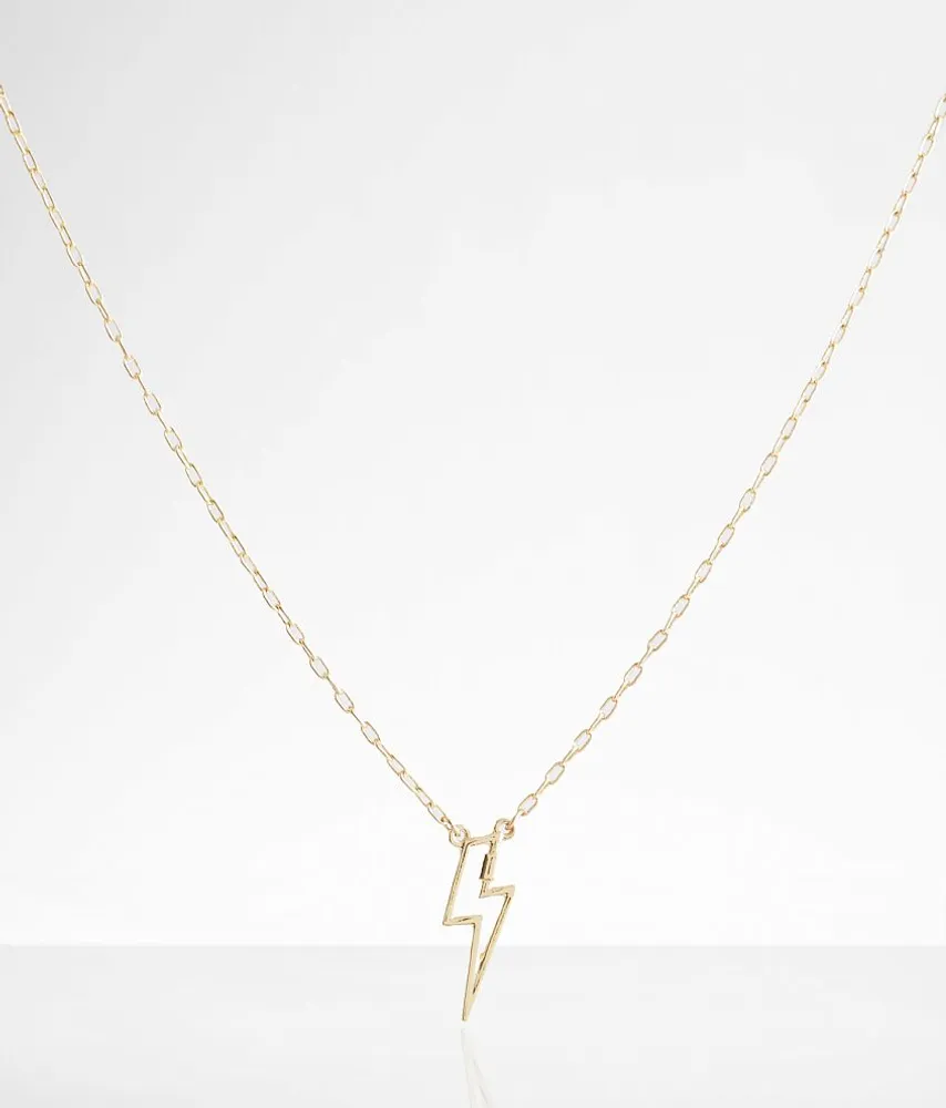 boutique by BKE Dainty Lightning Bolt Necklace