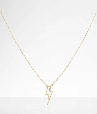 boutique by BKE Dainty Lightning Bolt Necklace