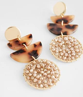 Resin Tiered Earring